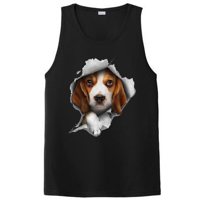 Beagle Puppy Lover Beagle Tee Beagle dog PosiCharge Competitor Tank