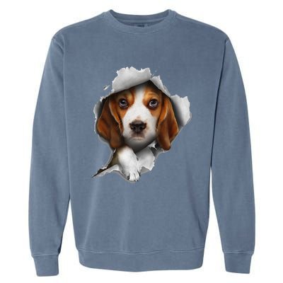 Beagle Puppy Lover Beagle Tee Beagle dog Garment-Dyed Sweatshirt