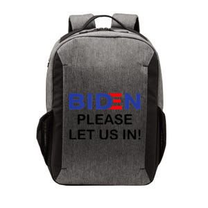 Biden Please Let Us In Vector Backpack