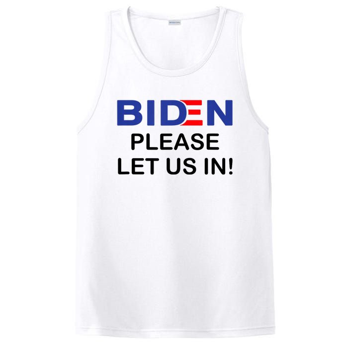 Biden Please Let Us In PosiCharge Competitor Tank