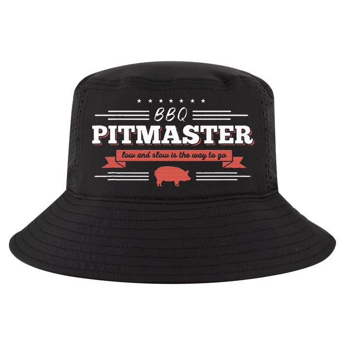 Bbq Pitmaster Low And Slow Is The Way To Go Grilling Party Cool Comfort Performance Bucket Hat