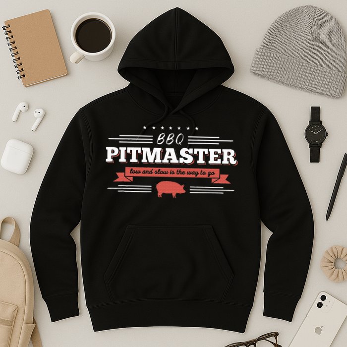 Bbq Pitmaster Low And Slow Is The Way To Go Grilling Party Hoodie