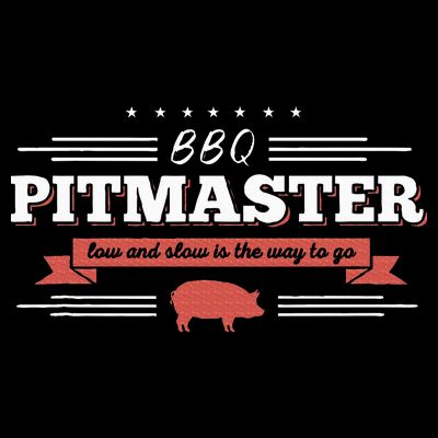 Bbq Pitmaster Low And Slow Is The Way To Go Grilling Party T-Shirt