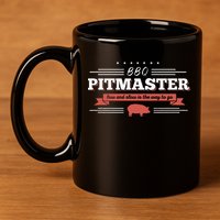 Bbq Pitmaster Low And Slow Is The Way To Go Grilling Party 11oz C Handle Ceramic Mug