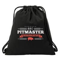 Bbq Pitmaster Low And Slow Is The Way To Go Grilling Party Drawstring Bag