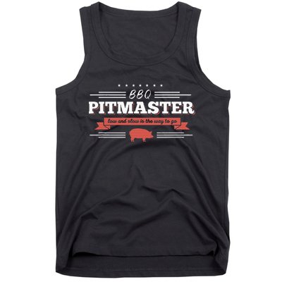 Bbq Pitmaster Low And Slow Is The Way To Go Grilling Party Tank Top