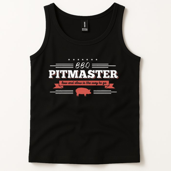 Bbq Pitmaster Low And Slow Is The Way To Go Grilling Party Tank Top
