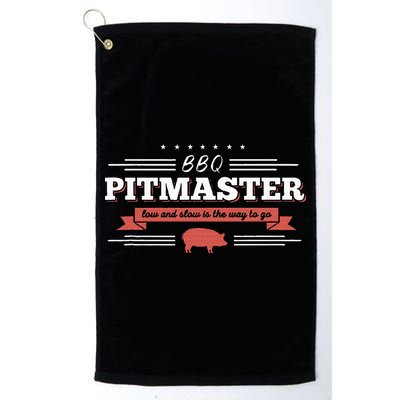 Bbq Pitmaster Low And Slow Is The Way To Go Grilling Party Golf Towel