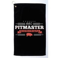 Bbq Pitmaster Low And Slow Is The Way To Go Grilling Party Golf Towel