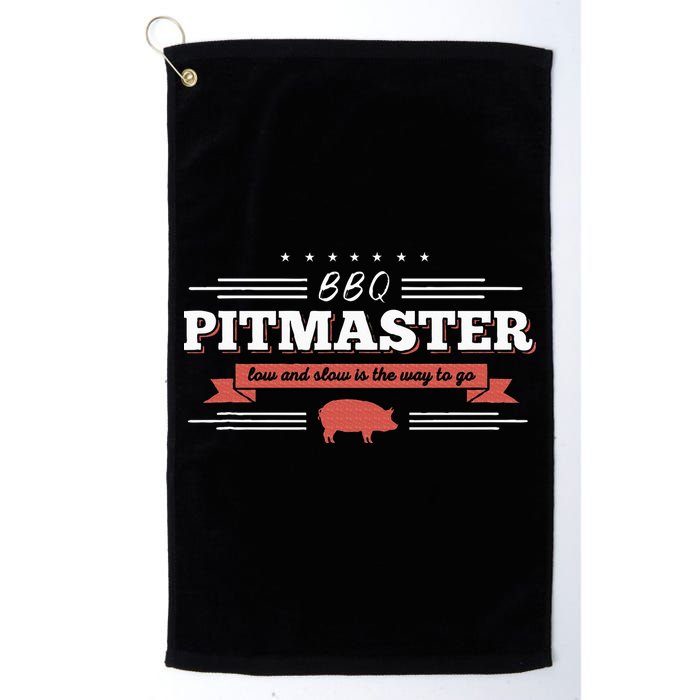 Bbq Pitmaster Low And Slow Is The Way To Go Grilling Party Golf Towel