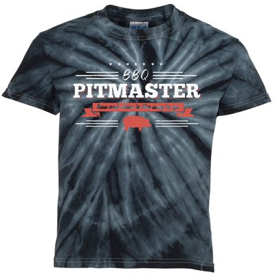 Bbq Pitmaster Low And Slow Is The Way To Go Grilling Party Kids Tie-Dye T-Shirt