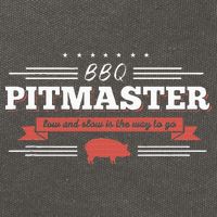 Bbq Pitmaster Low And Slow Is The Way To Go Grilling Party Cotton Canvas Backpack