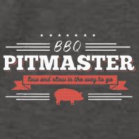 Bbq Pitmaster Low And Slow Is The Way To Go Grilling Party Vector Backpack