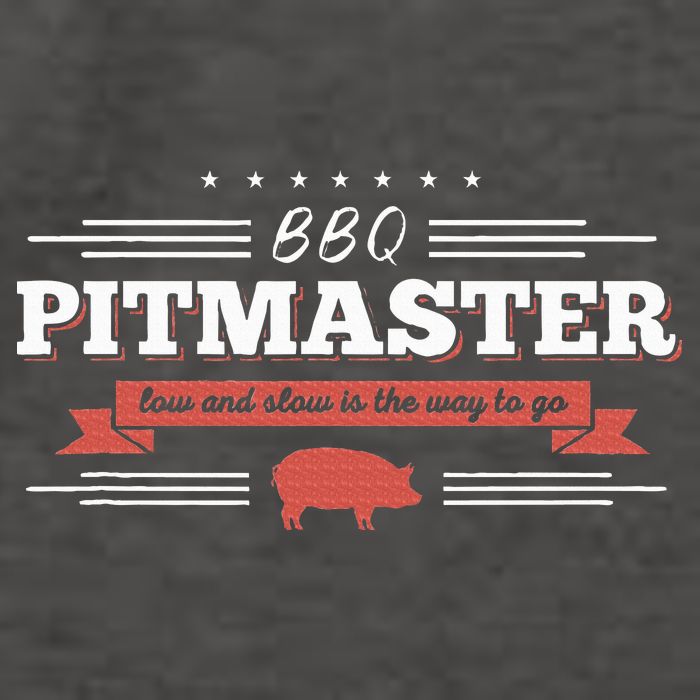 Bbq Pitmaster Low And Slow Is The Way To Go Grilling Party Vector Backpack