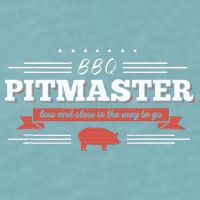 Bbq Pitmaster Low And Slow Is The Way To Go Grilling Party Sueded Cloud Jersey T-Shirt