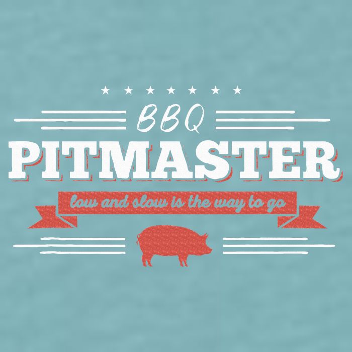 Bbq Pitmaster Low And Slow Is The Way To Go Grilling Party Sueded Cloud Jersey T-Shirt