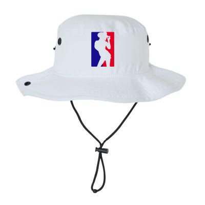 Basketball Parody Logo Funny Cowgirl Legacy Cool Fit Booney Bucket Hat