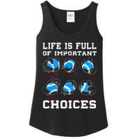 Baseball Pitcher Life Choices Ball Sport Lover Ladies Essential Tank