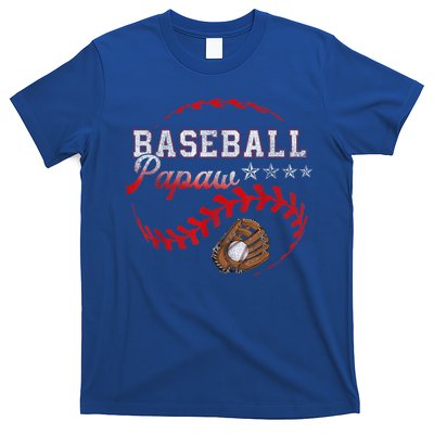 Baseball Papaw Love Playing Baseball Funny T-Shirt