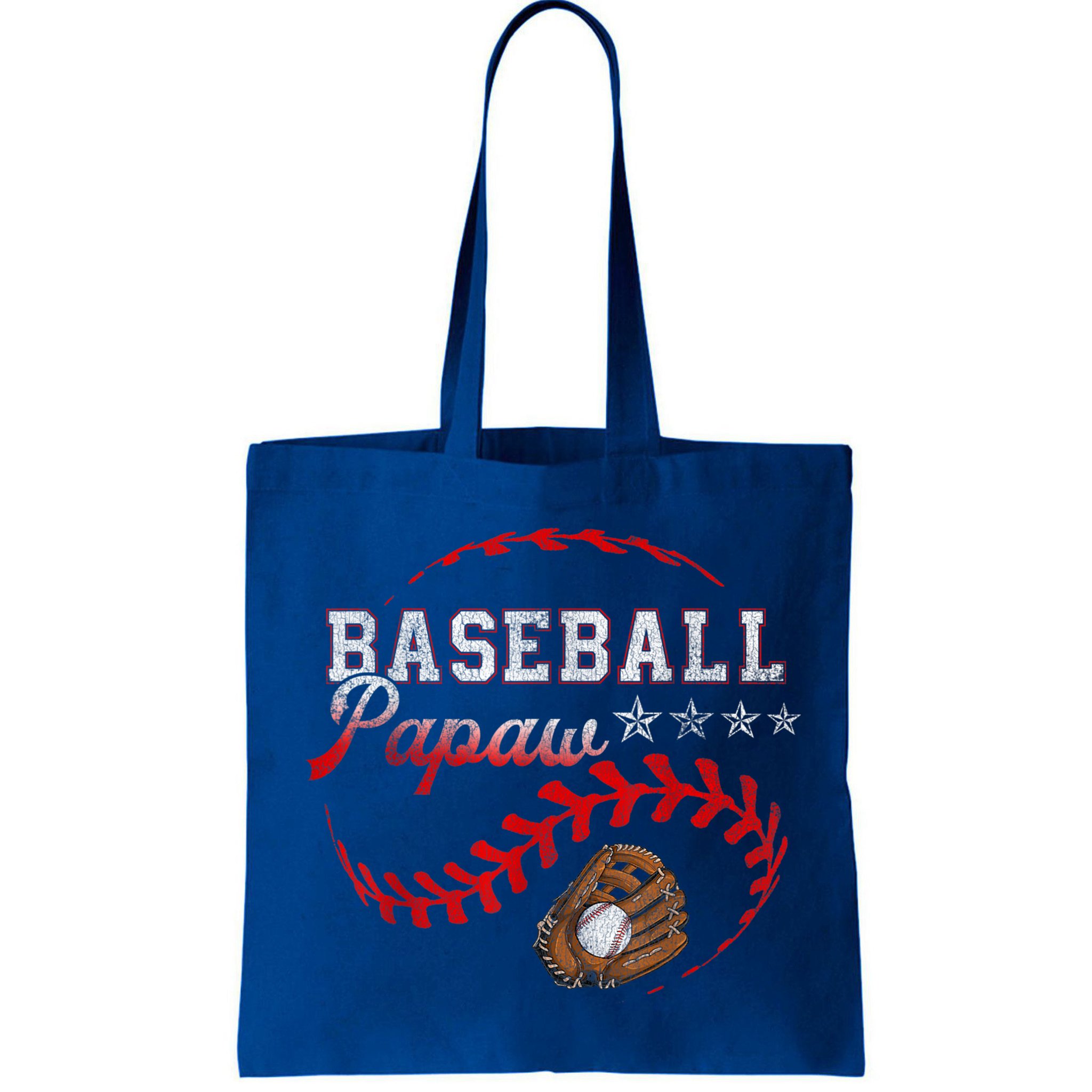 Baseball Papaw Love Playing Baseball Funny Bag