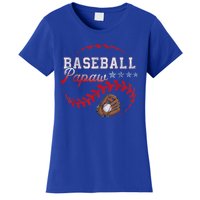 Baseball Papaw Love Playing Baseball Funny Women's T-Shirt