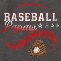 Baseball Papaw Love Playing Baseball Funny Vector Backpack
