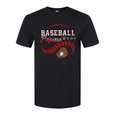 Baseball Papaw Love Playing Baseball Funny Softstyle® CVC T-Shirt