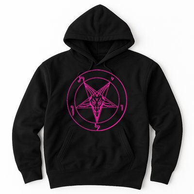 Baphomet Pentagram Leviathan Occult Hoodie