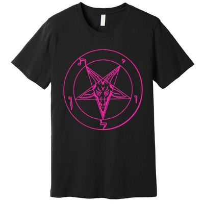 Baphomet Pentagram Leviathan Occult Premium T-Shirt