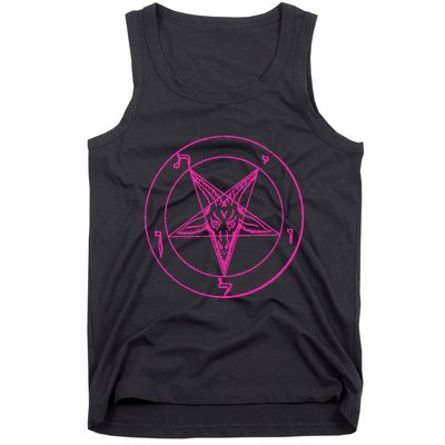 Baphomet Pentagram Leviathan Occult Tank Top