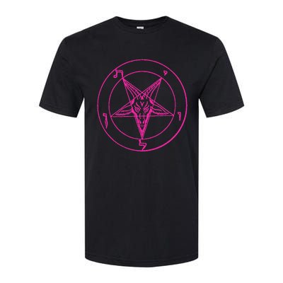 Baphomet Pentagram Leviathan Occult Softstyle CVC T-Shirt