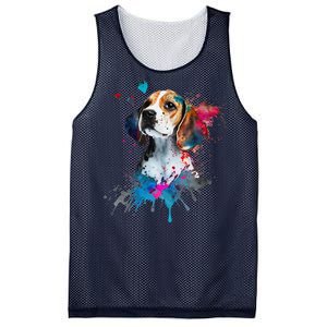 Beagle Puppy Lover Dog Mom Cute Valentines Day Love Themed Mesh Reversible Basketball Jersey Tank