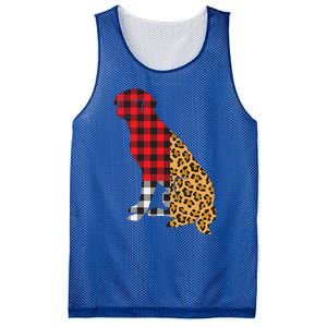 Buffalo Plaid Labrador Retriever Dog Lover Valentine's Day Gift Mesh Reversible Basketball Jersey Tank