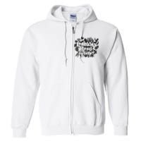 Botany Plants Lately Plant Collector Spring Gardener Full Zip Hoodie