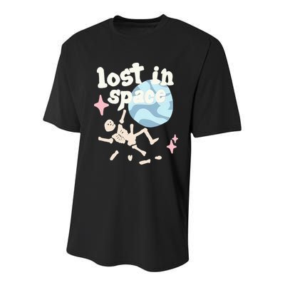 Broken Planet Lost In Space Youth Performance Sprint T-Shirt