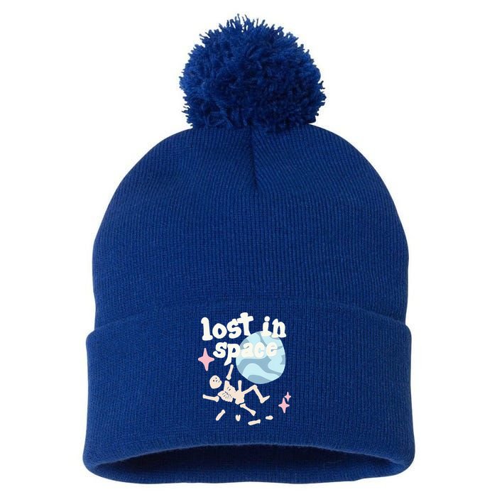 Broken Planet Lost In Space Pom Pom 12in Knit Beanie