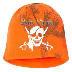 Butt Pirate LGBT Halloween Funny Halloween Costume Idea Kati - Camo Knit Beanie