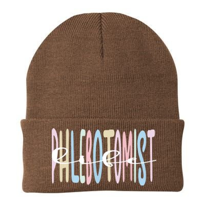 Best Phlebotomist Life Phlebotomy Knit Cap Winter Beanie