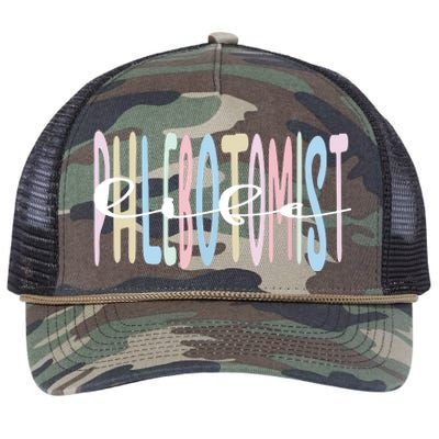 Best Phlebotomist Life Phlebotomy Retro Rope Trucker Hat Cap