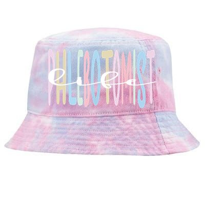 Best Phlebotomist Life Phlebotomy Tie-Dyed Bucket Hat