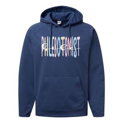 Best Phlebotomist Life Phlebotomy Performance Fleece Hoodie