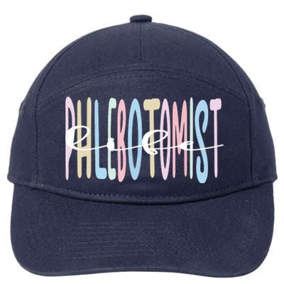 Best Phlebotomist Life Phlebotomy 7-Panel Snapback Hat