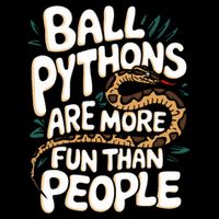 Ball Python More Fun Than People Snake Pet Ball Python Gift Daily Commute Backpack