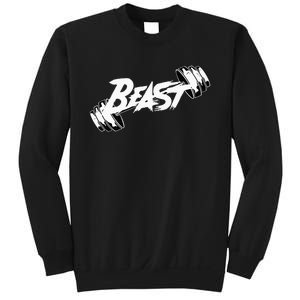 Beast Performance Motivation Graphic Sweatshirt