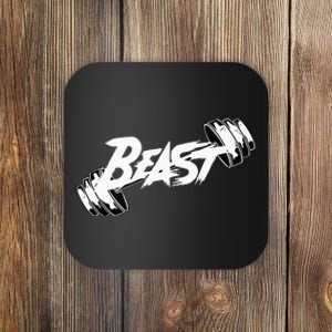 Beast Performance Motivation Graphic Coaster