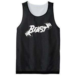 Beast Performance Motivation Graphic Mesh Reversible Basketball Jersey Tank