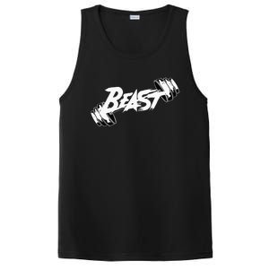 Beast Performance Motivation Graphic PosiCharge Competitor Tank