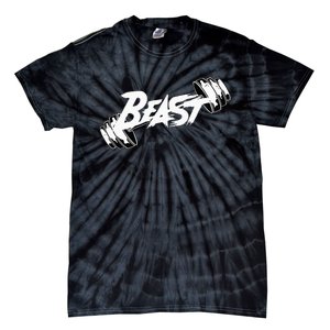 Beast Performance Motivation Graphic Tie-Dye T-Shirt