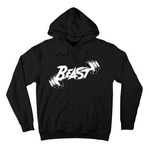 Beast Performance Motivation Graphic Tall Hoodie