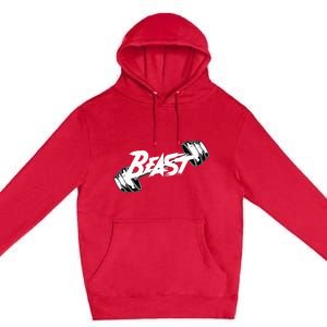 Beast Performance Motivation Graphic Premium Pullover Hoodie